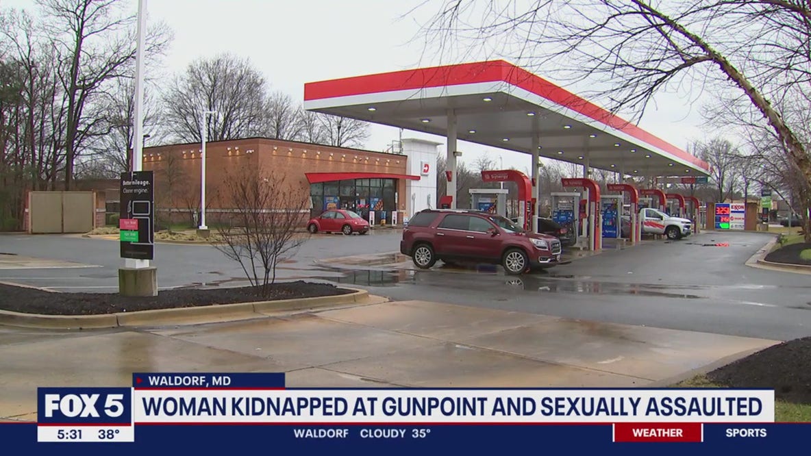 Woman kidnapped at gunpoint from Charles County gas station, then sexually assaulted by suspect